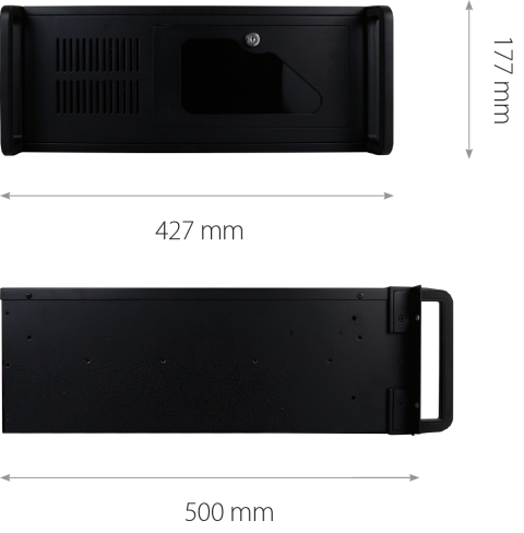 Rejestrator IP NMS NVR 3-4U-II